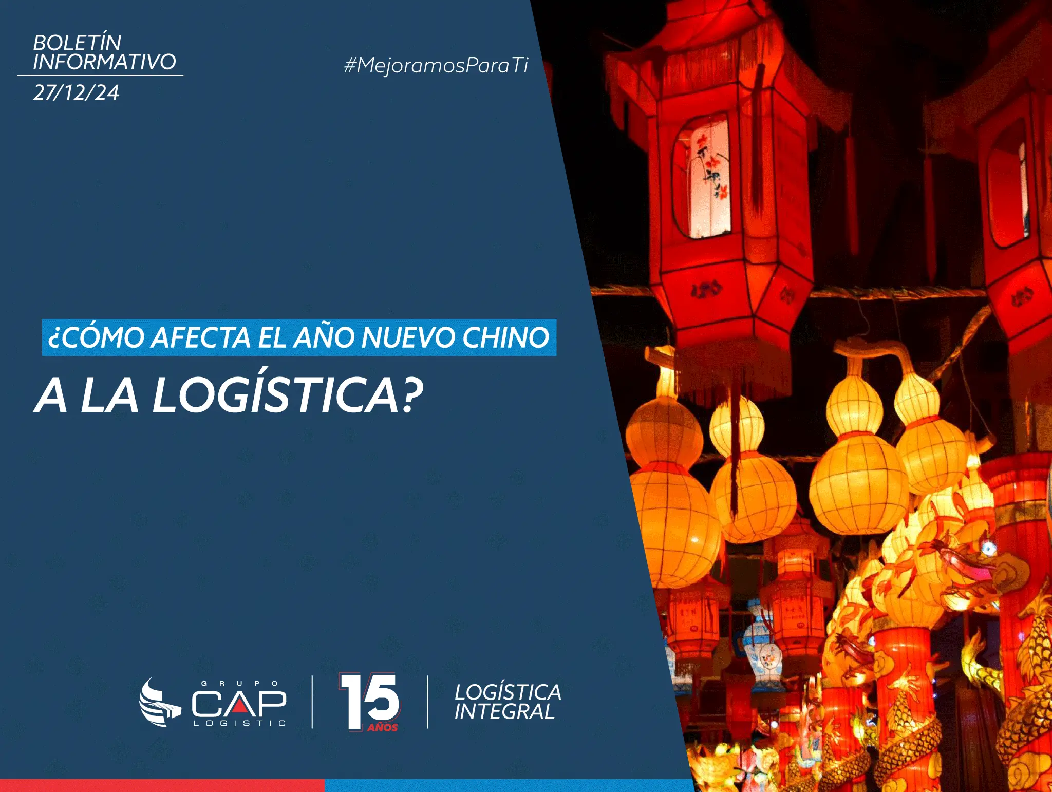 ¿Cómo afecta el Año Nuevo Chino a la logística?