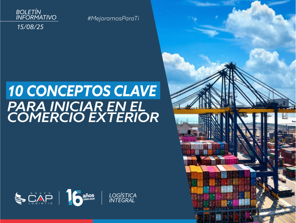 10 conceptos clave para iniciar en el comercio exterior