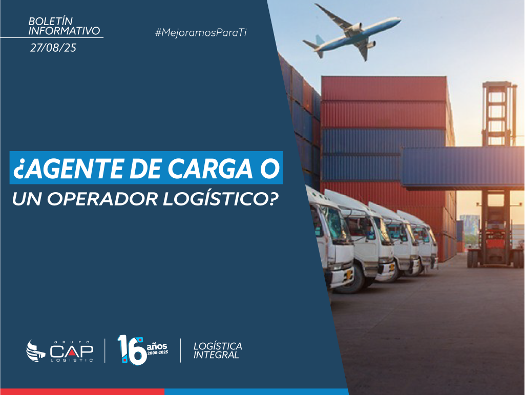 ¿Agente de carga u operador logístico?