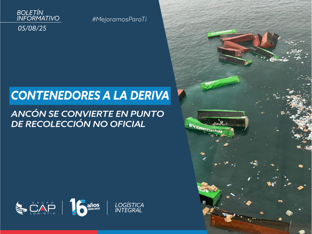 Contenedores caen al mar en el Callao: la carga perdida llega hasta Ancón