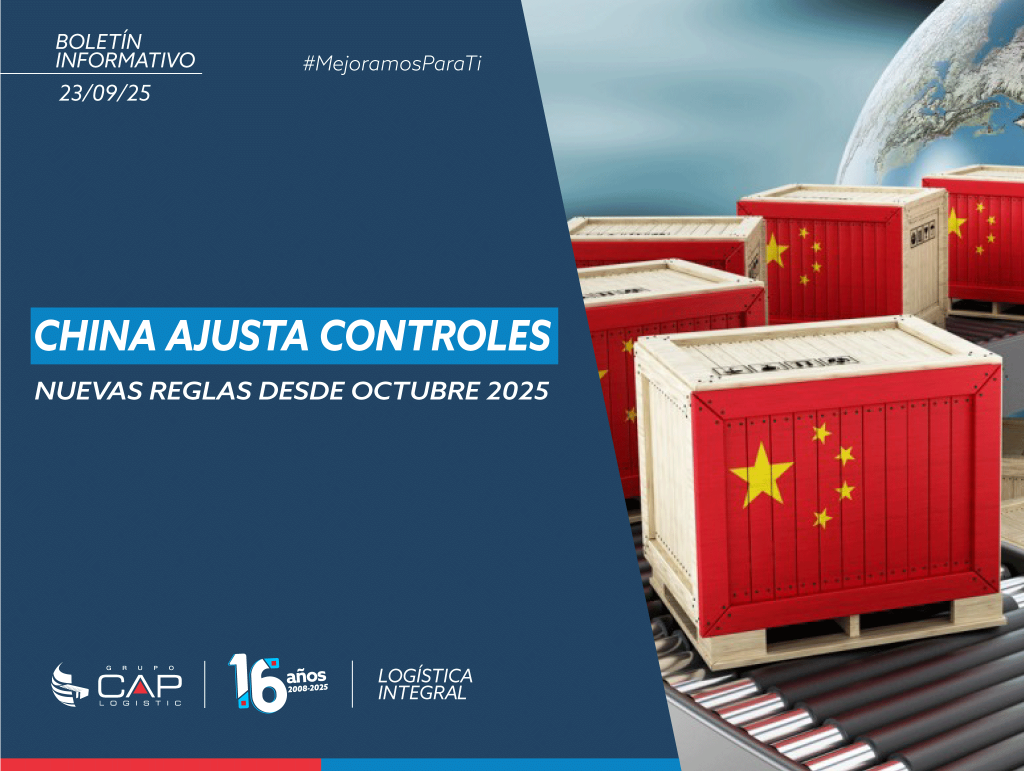 El comercio internacional con China está por enfrentar un cambio importante. A partir del 1 de octubre de 2025, entrará en vigor una normativa que transformará la manera en que las empresas exportan mercancías desde el país.