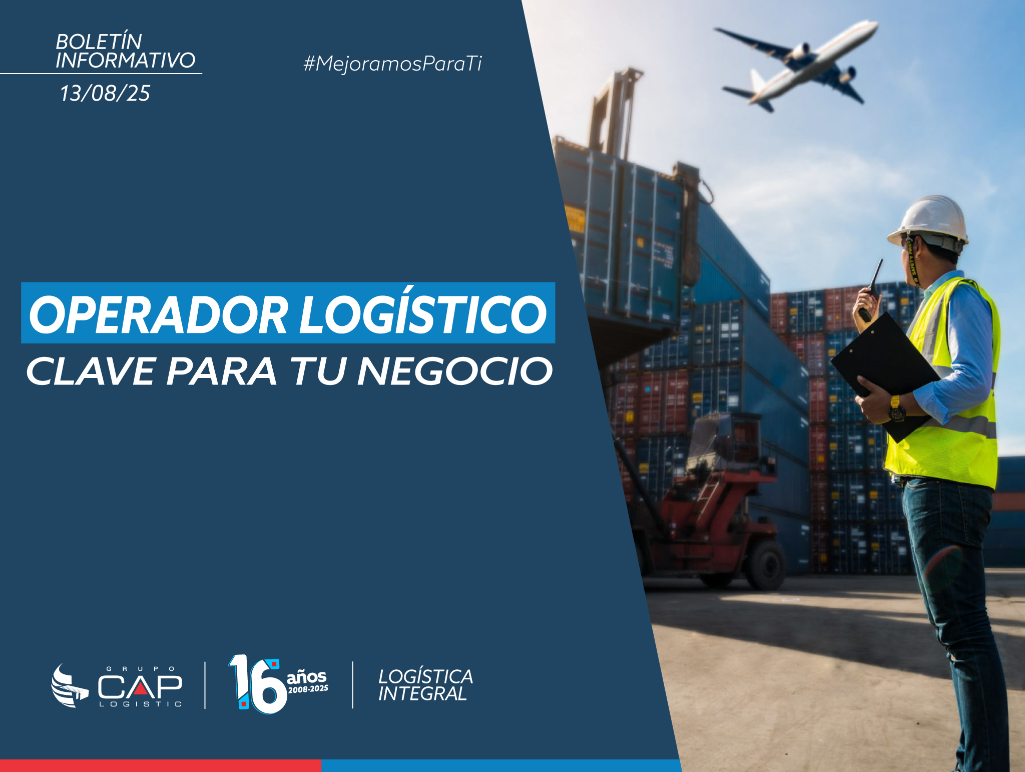 ¿Qué es un operador logístico? Un operador logístico es una empresa especializada en gestionar, coordinar y optimizar todas las etapas que requiere el movimiento de mercancías: desde el almacenamiento, transporte y distribución, hasta los trámites aduaneros y la planificación de rutas.