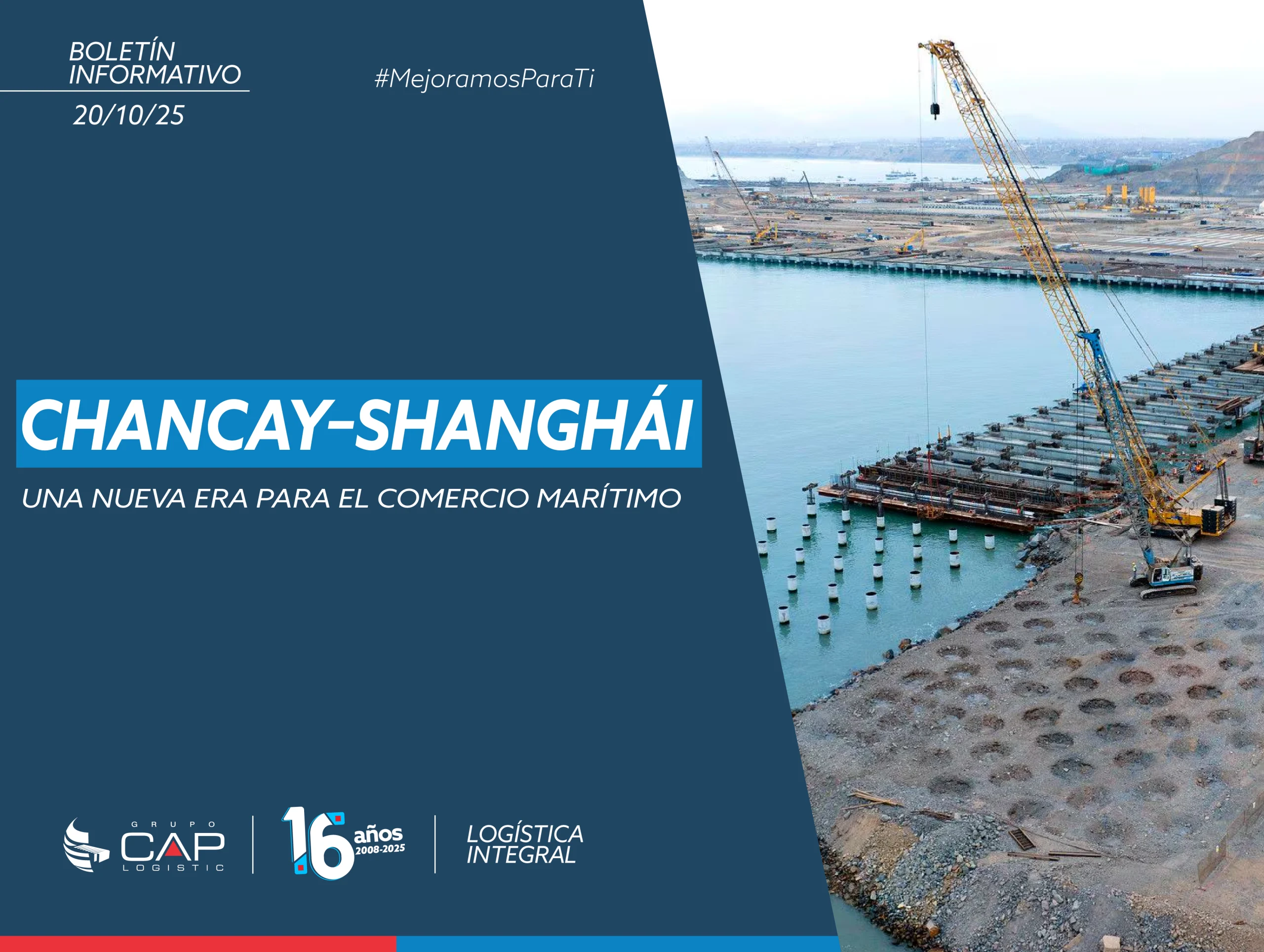 El comercio entre Perú y China crece un 56,9% con la nueva ruta