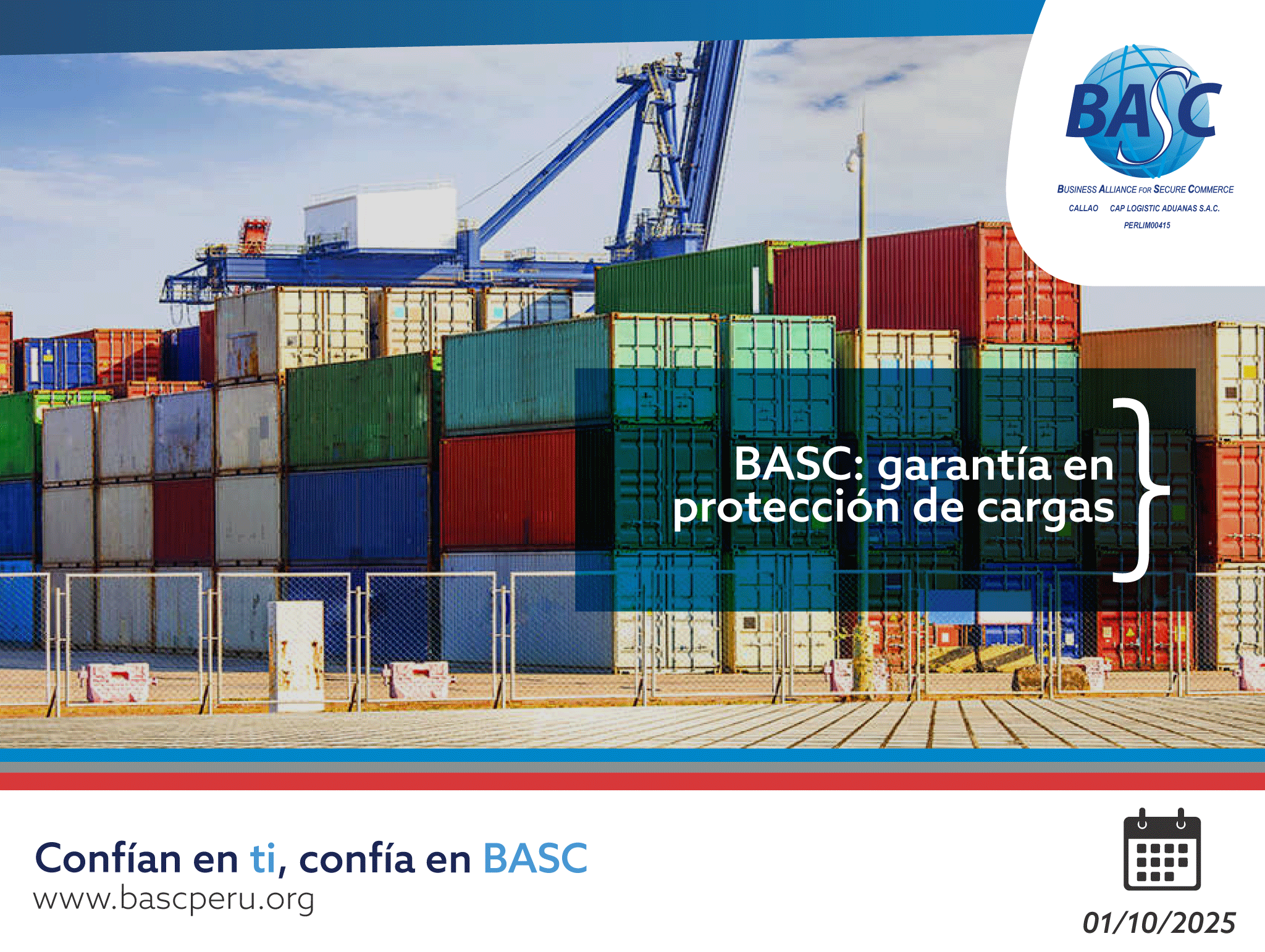 BASC: garantía en protección de cargas