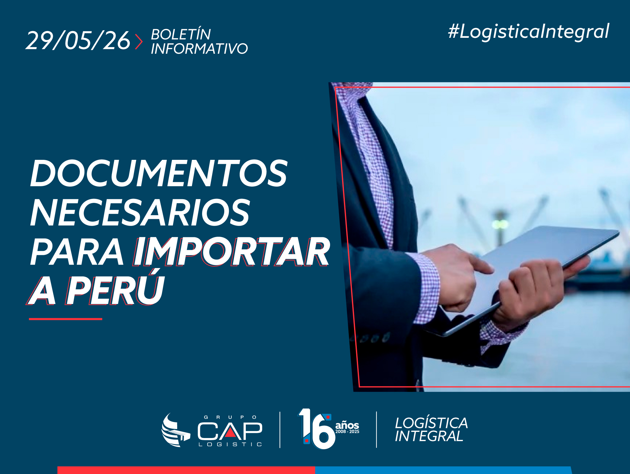 Documentos necesarios para importar a Perú