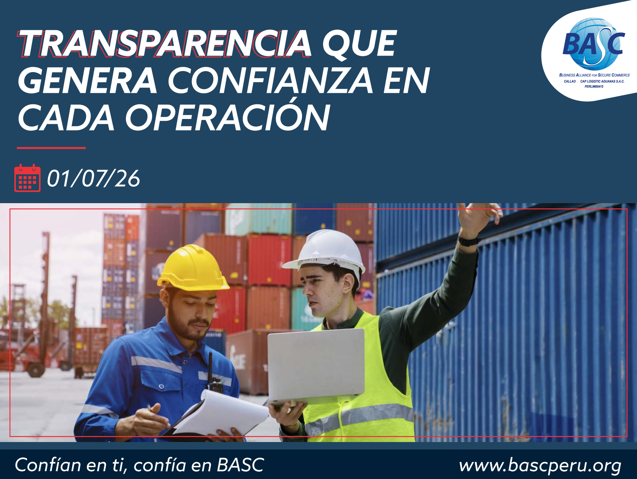 Transparencia en operaciones